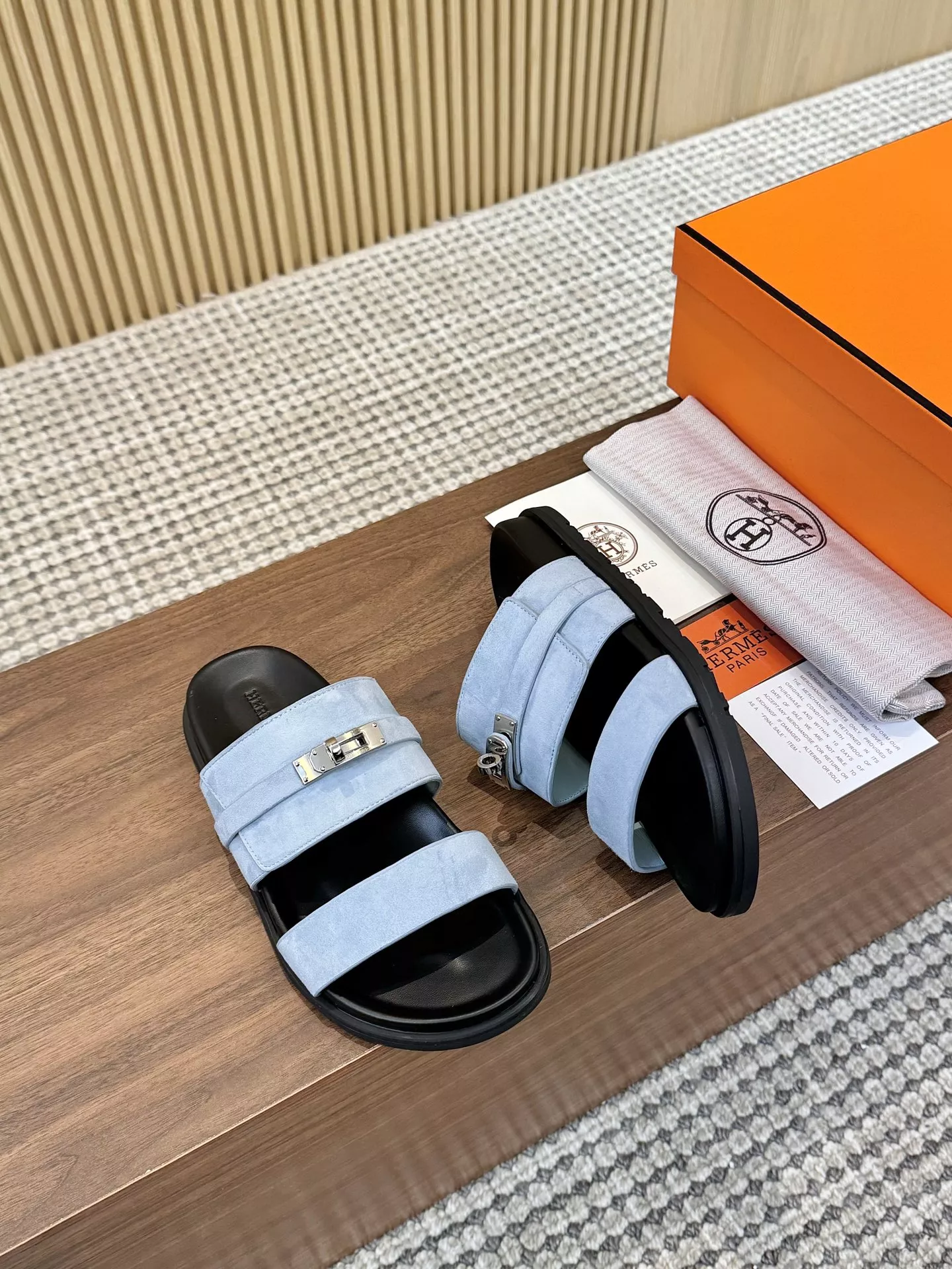 hermes chaussons pour homme s_12a262b4